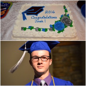cake &amp; grad pic june 2016